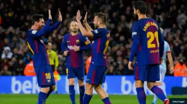 Barcelona 5 – 0 Celta Vigo [Copa del Rey] Highlights 2017/18